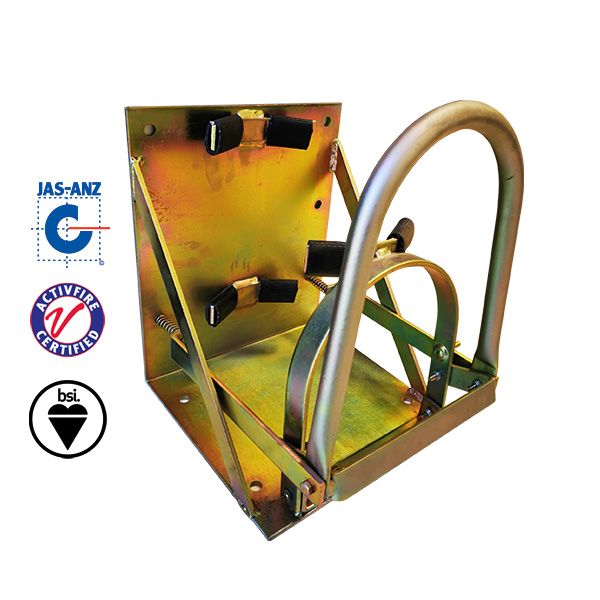 Fire sale extinguisher bracket