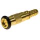 HOSE REEL NOZZLE 19MM - BRASS (JET AND SPRAY) BLACK RUBBER