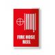FIRE HOSE REEL LOCATION SIGN - 150MM X 225MM