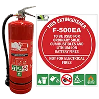 Lithium Ion Battery Fire extinguisher Australian Guide